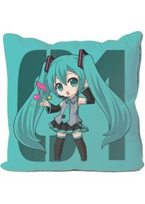 POPbuddies, Dekokissen, Vocaloid taie d'oreiller Hatsune Miku 50 x 50 cm (50 x 50 cm)
