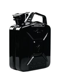 Valpro, Garagenausstattung, Kraftstoffkanister 5 l Schwarz RAL 9005 Stahlblech 0,9 mm L230xB120xH310mm