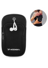 Wozinsky WABBK1, Smartphone Sportarmband, Schwarz