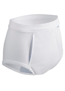 Heren Herenincontinentieslip in wit ,maat 10, WITT, 100% Katoen