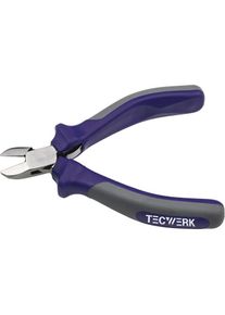 Tecwerk, Bolzenschneider + Seitenschneider, Elektronik-Seitenschneider (115 mm)