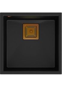 Q Company, Sp&uuml;lbecken, DAVID 40 GraniteQ grynos anglies kriauklė (42 cm)