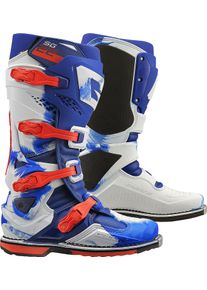 Gaerne SG-22 Hurricane, stivali , colore: Bianco/Blu/Rosso , dimensione: 45 EU