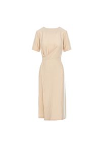 Couture De Marie Damer Kjole 'Classic Workwear Dress with Defined Silhouette &ndash; Georgia' creme St&oslash;rrelse 36