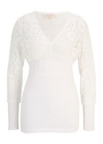 Kr&uuml;ger Dirndl Kr&uuml;ger Madl Bluză tradițională (Oktoberfest) Femei bej, Mărimea 34