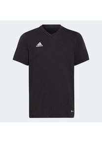 adidas Performance, Unisex, Trainingsshirt &raquo;ENT22 TEE Y&laquo; sportlicher Stil, V-Ausschnitt, Kurzarm-Design, ohne Verschluss, Black, 128, Black, 