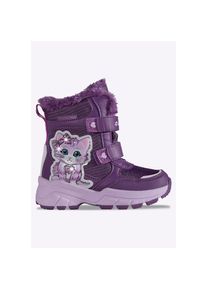 Lotto, Damen, Winterboots Winterschuhe, Winterstiefel, wasserdicht & mit Blinkfunktion, PURPLE-LAVENDER, 34, PURPLE-LAVENDER, Stylische Winterboots 