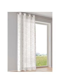 HEINE HOME, Gardine &Ouml;sen 1 Stk. tlg., wei&szlig;, 145 cm -&Ouml;sen, wei&szlig;