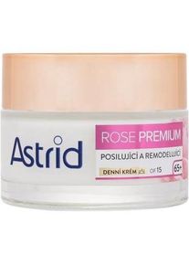 Astrid, Gesichtscreme, Strengthening and remodeling day cream SPF 15 Rose Premium 50 ml (50 ml, Tagescreme, SPF 15)
