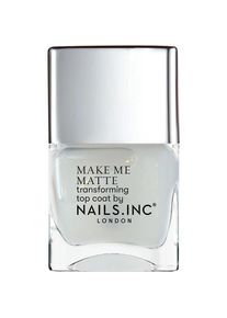 Nails.Inc, Nagellack, - Better On Top Make Me Matte (Transforming Top Coat) 14 ml (Top Coat)