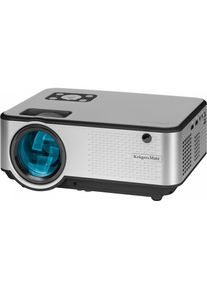 Kr&uuml;ger&Matz V-LED50 (Full HD, 2800 lm, 1.4:1), Beamer, Silber, Schwarz