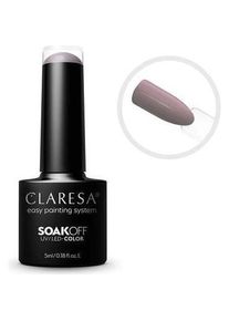 Claresa, Nagellack, SoakOFF UV/LED Gel Grau 210 5ml (Grau, UV-Gel Lack)