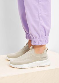Slip on-sneakers fra Kangaroos, beige, st&oslash;rrelse 36, bonprix