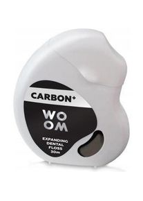 woom, Zahnseide, Carbon+ expanding dental floss with activated carbon 30m (30 m)