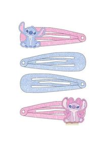 Cerd&aacute;, Haarklammer + Haarclips, Stitch & Angel (4 Stk.)