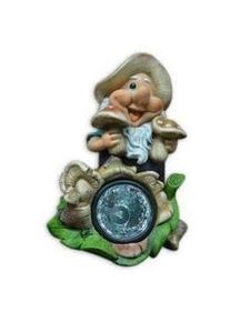 Garden Center, Aussendekoration, Statue Dwarf With Mushrooms