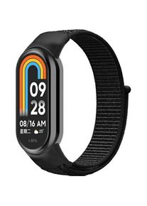 Beline Mi Band 9/8 NylonLoop strap black (Nylon), Uhrenarmband, Schwarz
