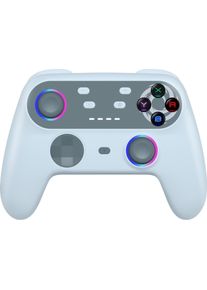 Oniverse Walli Wireless Game Controller, Retro Gray, Switch / Switch 2 (Switch, PS3, Android, iOS, PC), Gaming Controller, Grau