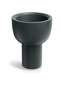 Prosperplast, Blumentopf, Flower pot MOLTA TMV40-107GR, plastic, grey