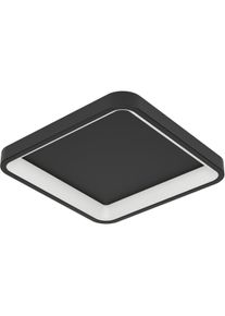 Eglo, Wandleuchte + Deckenleuchte, LORETELLO-Z MATTER loftlampe 350x350 RGB/CCT 2500lm, sort (2500 lm)