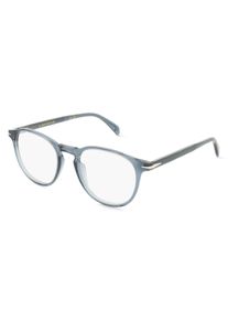 David Beckham DB1018 okulary męskie | Oprawka: Pełnoramkowe, Panto, Niebieski