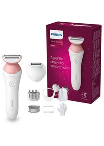 Philips Elektrok&ouml;rperrasierer &raquo;SatinShave Prestige Series 6000 BRL146/00&laquo; 5 Stk. Aufs&auml;tze nass oder trocken, inkl. Handschuh und Tasche
