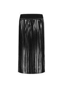 Cartoon Plisseerock &raquo;Plisseerock wadenlang&laquo; schwarz, Gr&ouml;&szlig;e 38