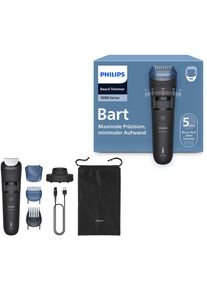Philips Bartschneider &raquo;Serie 5000 BT5780/15&laquo; 3 Aufs&auml;tze mit 40 einstellbaren Schnittl&auml;ngen, inkl. Ladestation