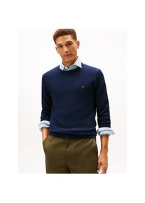 Tommy Hilfiger Rundhalspullover &raquo;SEASONAL STRUCTURE&laquo; mit Struktur, Rundhals, regular fit