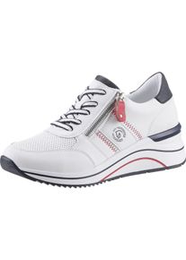 Remonte Damer Sneakers, l&auml;mpar sig f&ouml;r ortopediska inl&auml;gg vit-marin Gr&ouml;&szlig;e 39