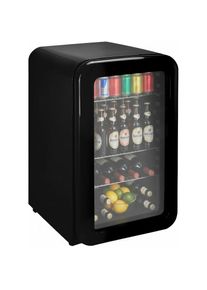 Hanseatic, Getr&auml;nkek&uuml;hlschrank &raquo;HBC115ERBH&laquo; 83, 5 cm hoch 55 cm breit, schwarz, schwarz