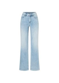 MAC, Damen, Weite Jeans &raquo;DREAM WIDE&laquo; mit weitem Bein-Stretch, light azure blue, L&auml;nge 34, 32 -L&auml;nge 34, light azure blue, Dream-Wide-Leg Jeans von MAC