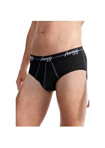 Sloggi, Damen, Midislip &raquo;men Start&laquo; 2er Pack, moderne bequeme Basics, ohne Eingriff, sportliches Design, black, 7, black, Herren-Slips von Sloggi