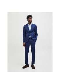 Jack & Jones Jack & Jones, Damen, Anzug &raquo;JPRCOSTA SUIT&laquo; Set, 2 tlg. sehr schmal Polyester, slim fit, Medieval Blue, N-Gr, 54 -N-Gr, Medieval Blue, Modischer Anzug 