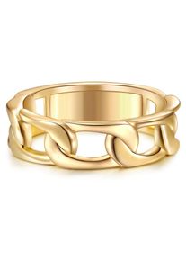 Yokoamii, Damen, Fingerring &raquo;Y144&laquo; Ring gelbgold, gelbgold, gelbgold, Moderner Ring f&uuml;r Damen
