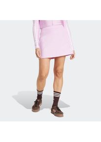 adidas originals, Damen, Sweatrock &raquo;3S MINI SKIRT&laquo; klassische Silhouette, k&uuml;rzerer Schnitt, aus Polyester und Elasthan, Light Orchid, S, Light Orchid,