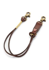 Blue de G&ecirc;nes Blue de G&ecirc;nes Schl&uuml;sselanh&auml;nger Rindleder Braun