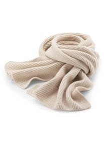LANIUS Unisex-Strickschal Creme