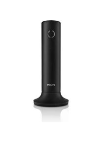 Philips Schnurlostelefon M4501B Schwarz, Telefon, Schwarz