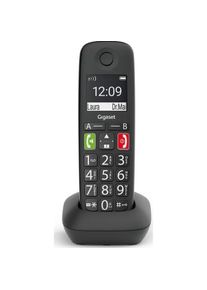 Gigaset E290EHX - Draadloze handset voor senioren om verbinding te maken met uw DECT basisstation - Zeer gro, Telefon, Schwarz
