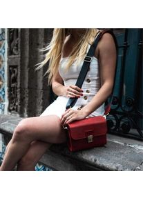 MegaGear Kiesleder Kamerakuriertasche (Kamera Schultertasche), Kameratasche, Braun