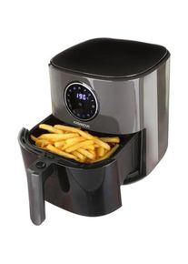 Kasanova Digital air fryer 5L 1500W grey, Fritteuse, Grau