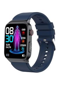 Watchmark Cardio One Smartwatch Blue Blue One size Modern, Smartwatch