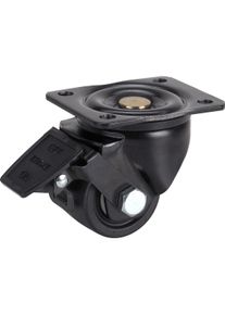 D&Ouml;RNER+HELMER D&ouml;rner + Helmer, M&ouml;belrollen, Schwerlastrolle m.Kunstoffrad Festst.