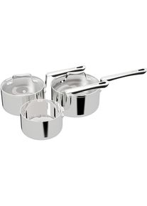 Dreiteiliges Topfset, Pfanne + Kochtopf