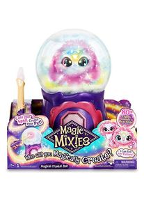 Magic mixies Interaktive Zauberkugel mit Lichteffekten, Nebel und sprechender Pl&uuml;schfigur
