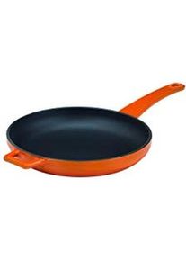 Pentole Agnelli COGHSFP11120O casserole with cast iron handle diameter 20 cm orange, Pfanne + Kochtopf, Orange