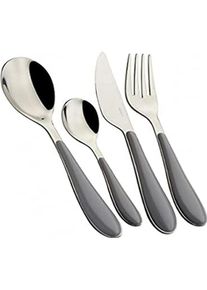 Bugatti cutlery set Gioia 24piece grey, Besteck, Grau