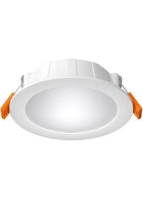 SITECO, Wandleuchte + Deckenleuchte, Einbauleuchte PrecLIDLflat, 3000K (600 lm)