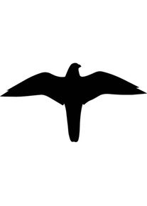 SafetyMarking&reg; SafetyMarking, Hausnummer + T&uuml;rschild, Hinweisschild Symbol Falke25.